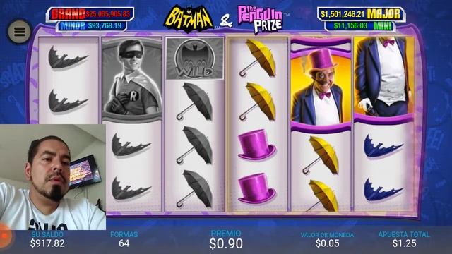 CASINO GAMES 1-SLOTS: BATMAN & THE PENGUIN PRIZE смотреть онлайн