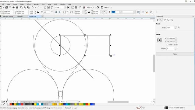 How to create Logo Google Maps on CorelDraw | CorelDraw Tutorial | смотреть онлайн