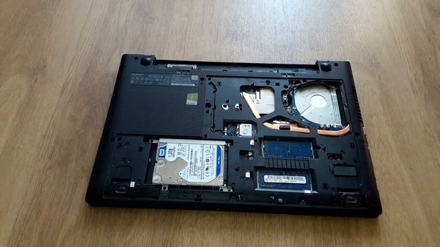 Греется ноутбук? Чистка системы охлаждения Lenovo G50 смотреть онлайн
