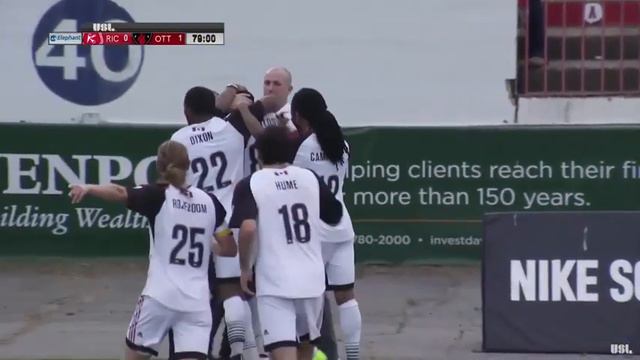 Fury FC's Dos Santos Scores from the Halfway Line! смотреть онлайн