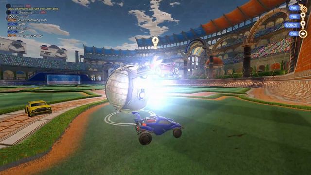 Clean Flip Reset | Rocket League SSL 2v2