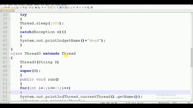 Java Threading | Threading in java | Program Practical смотреть онлайн