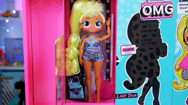 РАЗРЕЗАЛА аксессуар? Гламурная LOL Surprise OMG Lady Diva | Обзор и распаковка смотреть онлайн