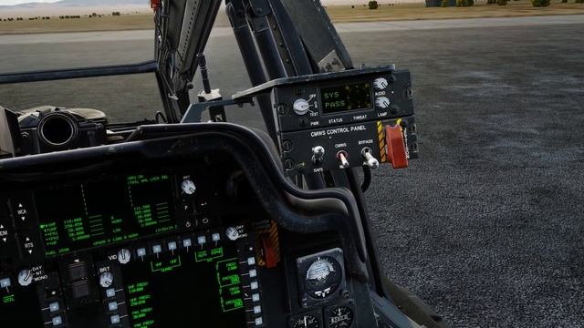 AH-64D: Настройка и полет с места CPG