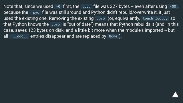 Are Python docstrings and comments stored in memory when a module is loaded? смотреть онлайн