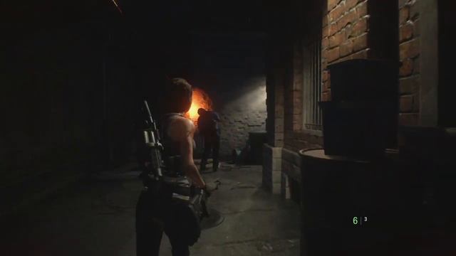 Прохождение #Resident evil 3 =) #4 НЕМЕЗИС С ГРАНАТОМЁТОМ | джил валентайн убегает через толпу зомб смотреть онлайн