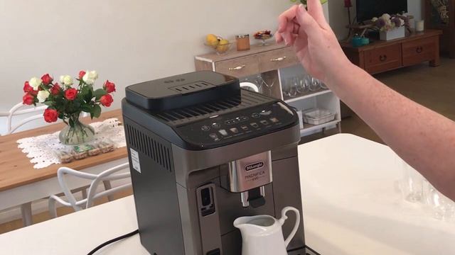 Delonghi Magnifca Evo Settings Pt 1 смотреть онлайн