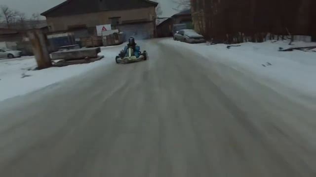 tonykart evs зимой на RotaxMax смотреть онлайн