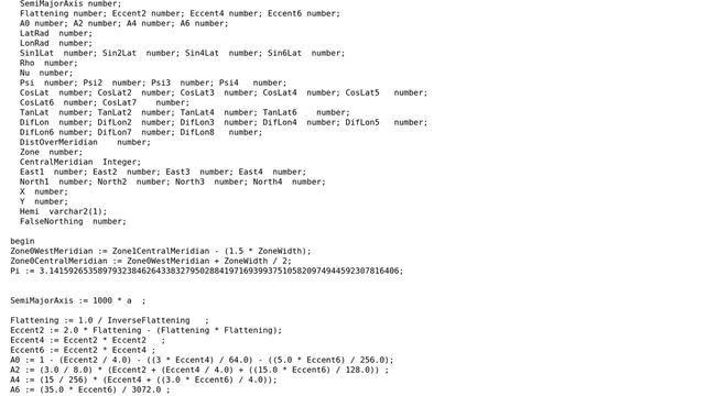 Test of ORACLE DB functions converting lat-long to utm and mgrs with real data known to be correct? смотреть онлайн