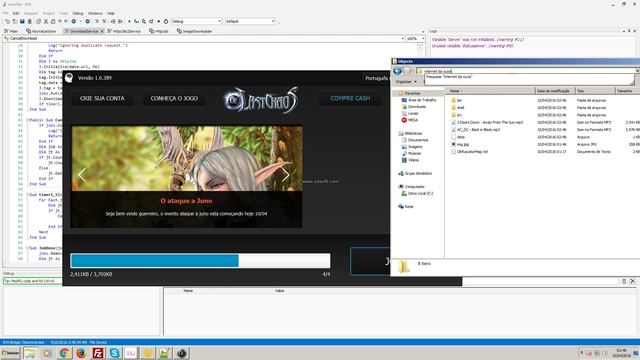 Launcher para Jogos em desenvolvimento - B4J (JAVA) смотреть онлайн