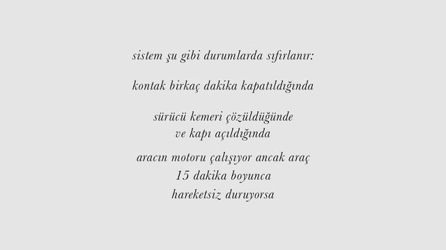 Citroen C5 Aircross SUV - Kahve Molası Ve Sürücü Dikkat Uyarısı