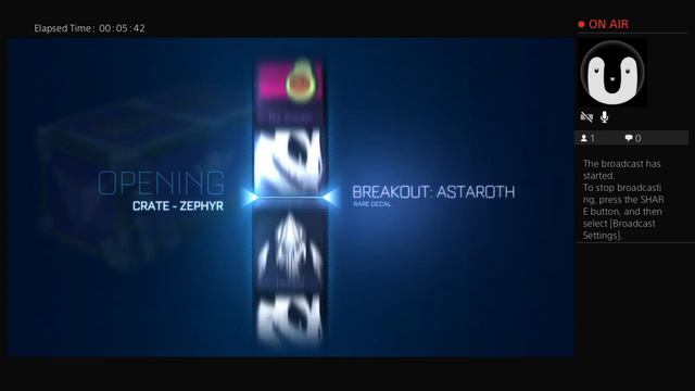 Rocket League L 20 ZEPHYR CRATE OPENING (This Time With A Mic)