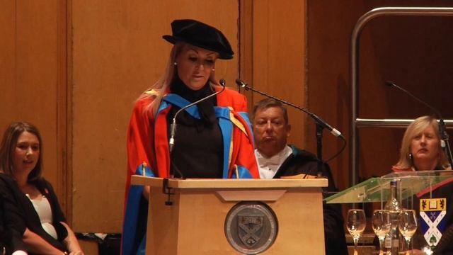 Dr Marie Macklin CBE, Honorary Degree of Doctor of Business Administration смотреть онлайн