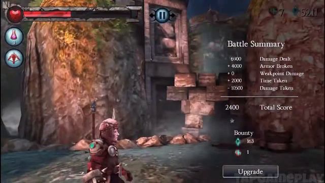 Horn - Gameplay Walkthrough Part 9 - The Sand Temples: Sleeping Giants (iOS, Android) смотреть онлайн