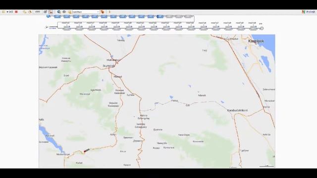 Решение задачи коммивояжёра с помощью программы AnyLogic смотреть онлайн
