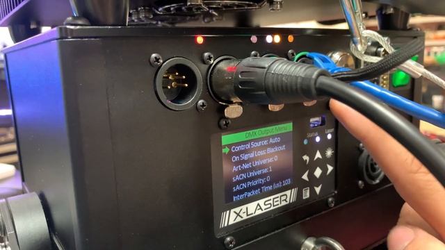 X Laser Mercury: Setting up Art Net Node смотреть онлайн