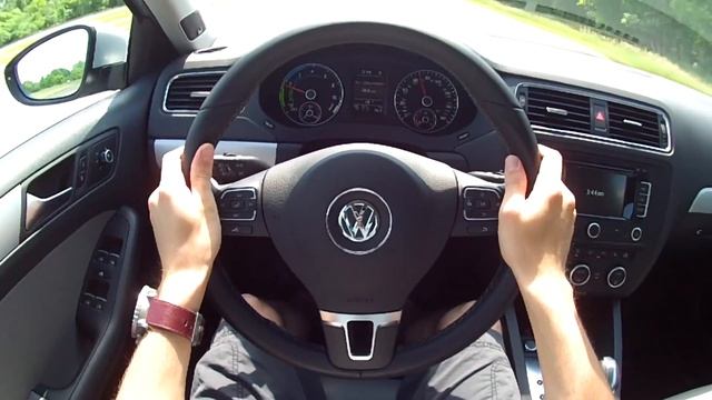 2013 Volkswagen Jetta Hybrid SEL Premium - WR TV POV Test Drive смотреть онлайн