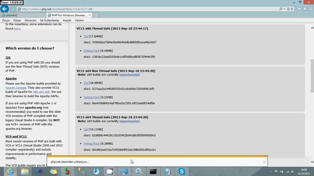 Apache ve Php kurulumu смотреть онлайн
