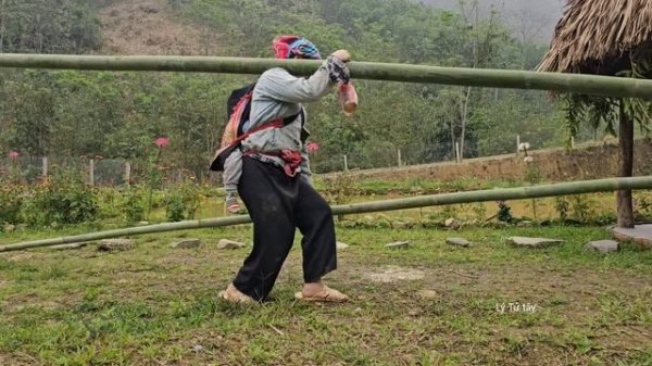 A 17-year-old single mother living in an abandoned house encountered difficulties - ly tu tay