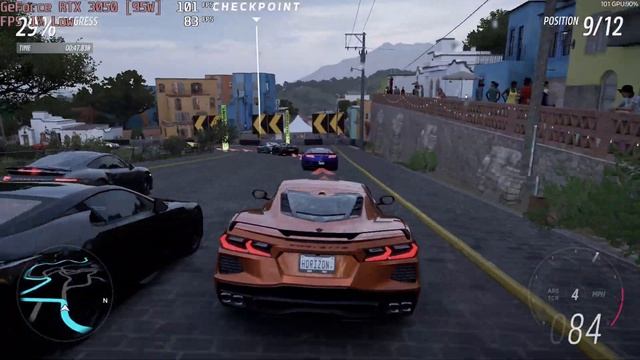 ? NVIDIA GeForce RTX 3050 [Laptop, 95W] - Forza Horizon 5 gameplay benchmarks (1080p) смотреть онлайн