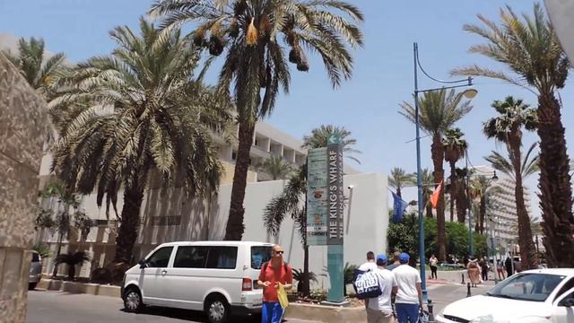 Израиль Эйлат. От пляжа до отеля Americana - 22 мая 2013 г. смотреть онлайн