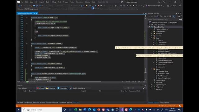 Blazor + Syncfusion + Dapper - Part 13 - Enter Key causes problems смотреть онлайн