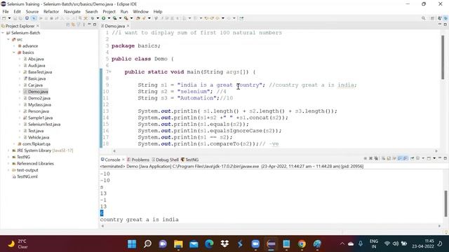 #6. Strings and Arrays in Java смотреть онлайн
