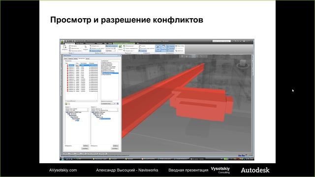 AVysotskiy.com - Видеоуроки Navisworks - 1 - Презентация