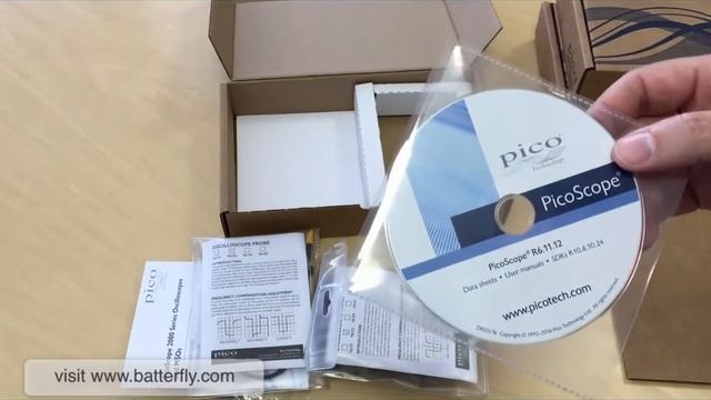 Unboxing PicoScope 2000 series 2/4/MSO channels смотреть онлайн