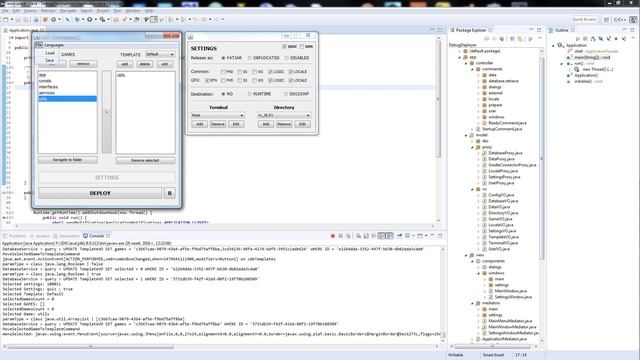 DebugDeployer - Desktop APP in Java / PureMVC / Swing смотреть онлайн