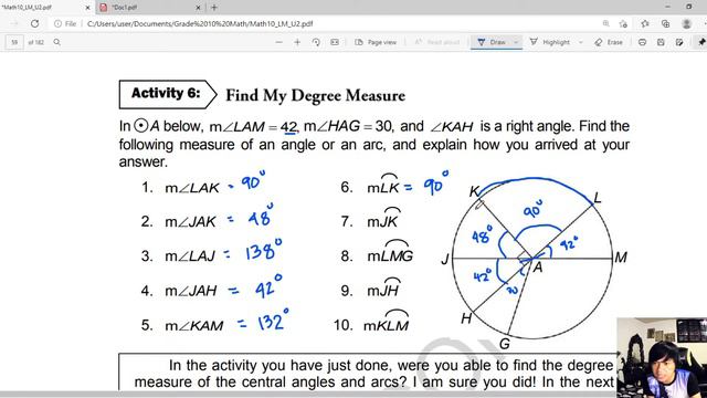 Grade 10 Math - Finding the Measure of Angles and Arcs смотреть онлайн