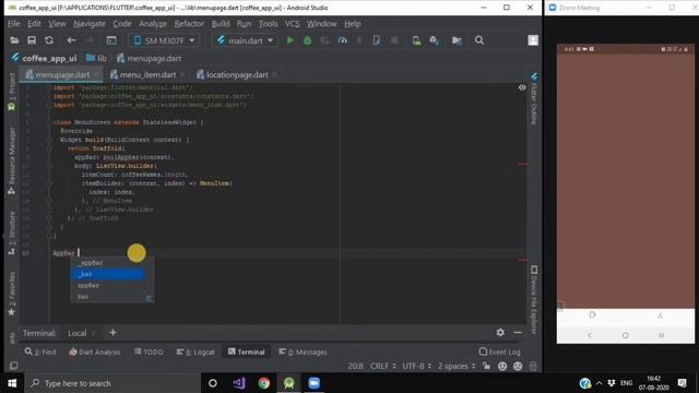 Coffee Shop UI [ Part-2 ] - Flutter Templates | Flutter UI Examples | #Flutter | #CodeStudio смотреть онлайн