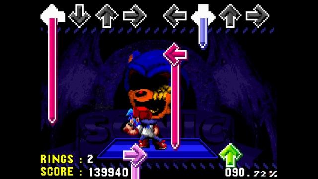 Friday Night Funkin' GAME OVER but it's Lord X Remake VS MX Sprite Animation (FNF Mod/Sonic PC Port смотреть онлайн