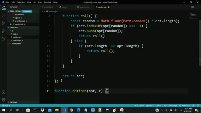 A Simple Quiz App: No Framework! Just Pure JavaScript смотреть онлайн