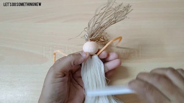 DIY Macrame Angel Tutorial Step by Step | DIY Macrame Doll keychain | Macrame ChristmasTree Ornamen смотреть онлайн