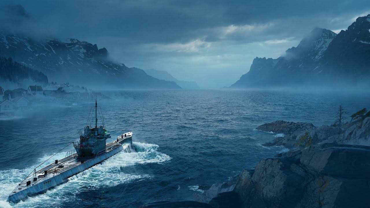 World of Warships - ПОДВОДНЫЕ ЛОДКИ. Капитан Подлюткин, на подвотке:) смотреть онлайн