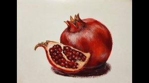 Гранат (Гуашь).