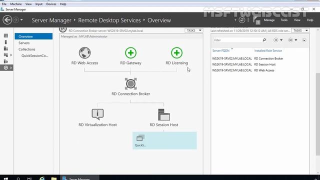 42. Install and Configure Remote Desktop Services RDS on Windows Server 2019 смотреть онлайн