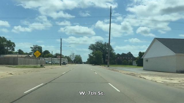 Texarkana - Texas - Arkansas - 4K Downtown Drive