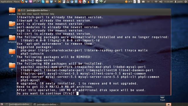 install LAMP server on ubuntu 12.04 смотреть онлайн