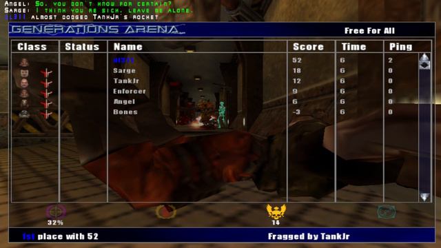 quake iii arena quake3e generations arena free for all part 3 смотреть онлайн