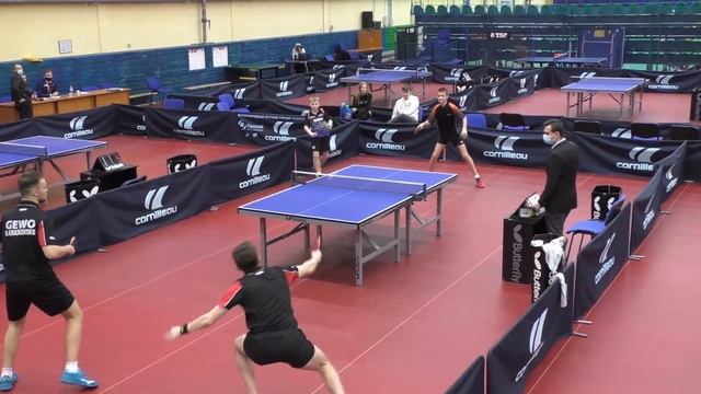 Федотов/Красковский - Лопин/Азаров парный Чемпионат СПб по настольному теннису в ЦНТ Комета 26.01 смотреть онлайн