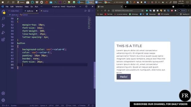 How To Create Dark Theme Switcher For Website Using CSS and JS | Light Mode To Dark Mode Switcher смотреть онлайн