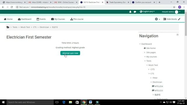 HOW TO CREATE ACCOUNT FOR NIMI MOCK TEST смотреть онлайн