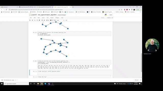 TSP 2-approximation algorithm смотреть онлайн