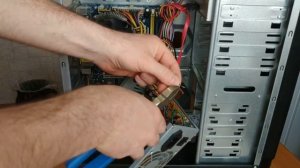 Замена кулера, на блоке питания персонального ПК.