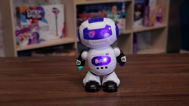 Робот-игрушка музыкальный «Ботик», танцует, звук, свет смотреть онлайн