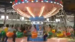 Аттракцион цепочная карусель для детей