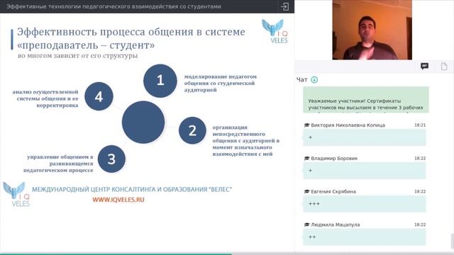 Эффективные технологии педагогического взаимодействия со студентами смотреть онлайн