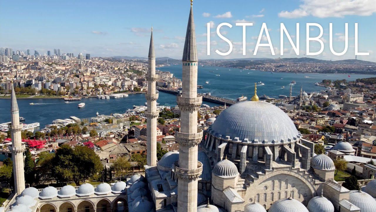Стамбул. Константинополь. Византий. Полный обзор основных достопримечательностей | Istanbul | DJI смотреть онлайн